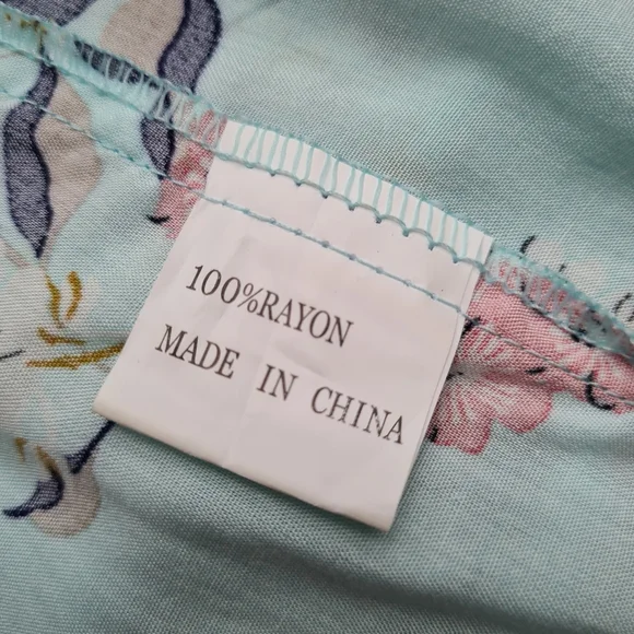 Zen Garden Size L Boho Floral Pastel Blur & Pink Summer Playsuit - Picture 9 of 11